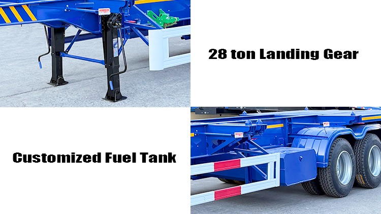 Tri Axle Container Skeletal Trailer | Skeleton Semi Trailer for Sale in Nigeria