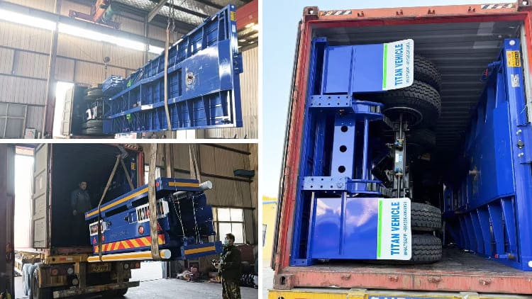 Heavy Duty 4 Axle Flatbed Trailer Price for Sale Near Me in Ghana