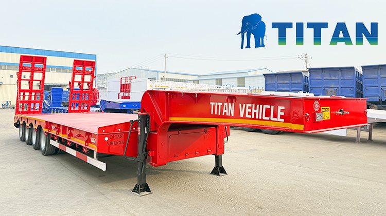 4 Axle Semi Low Loader Trailer for Sale in Tema Ghana