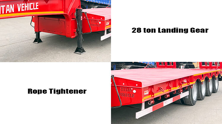 4 Axle Semi Low Loader Trailer for Sale in Tema Ghana