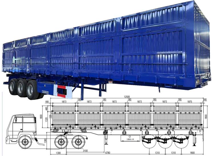 Side Dump Trailers for Sale in Congo Brazzaville