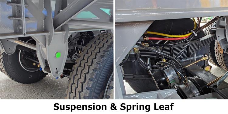 Heavy Duty Tri Axle Flatbed Truck Trailer for Sale in Congo