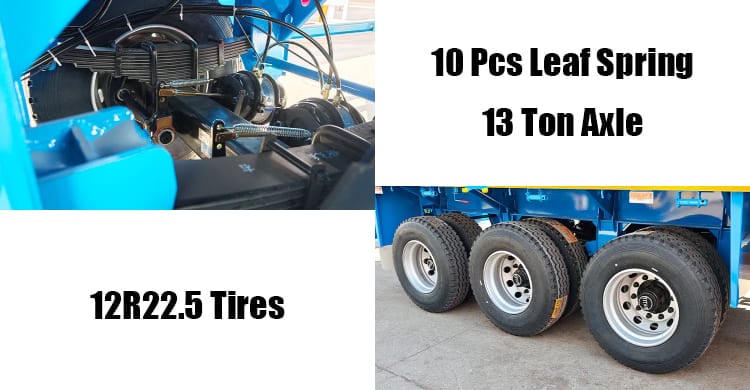 Tri Axle 60 Ton Cargo Fence Trailer for Sale in Mali