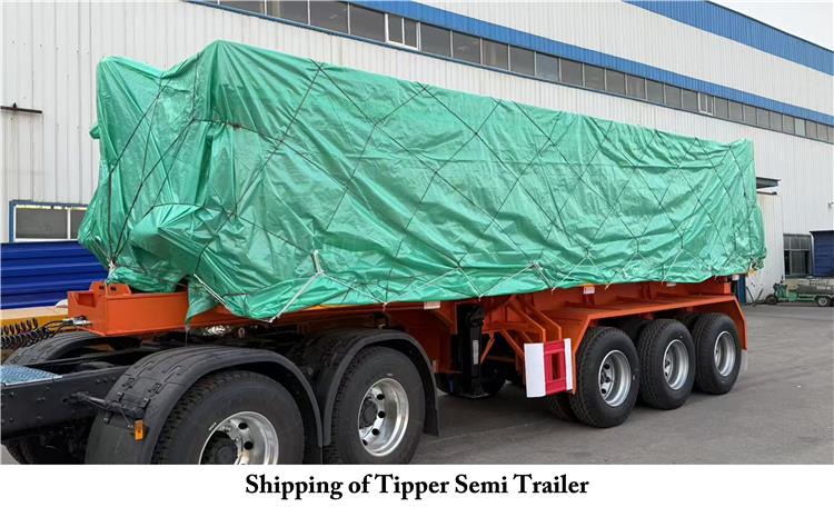 Tipper Semi Trailer for Sale In Angola