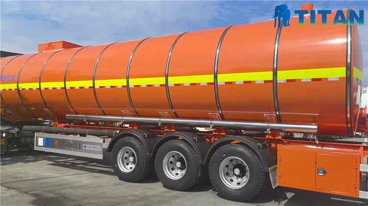 Asphalt Bitumen Tanker Trailer For Sale In Guyana