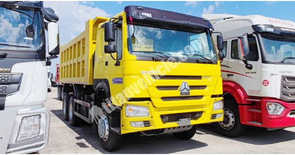 Howo Tipper Truck 400 6x4 will be sent to Algeria