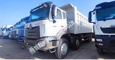 New Model Sinotruk Howo 8x4 will be Sent to Tanzania