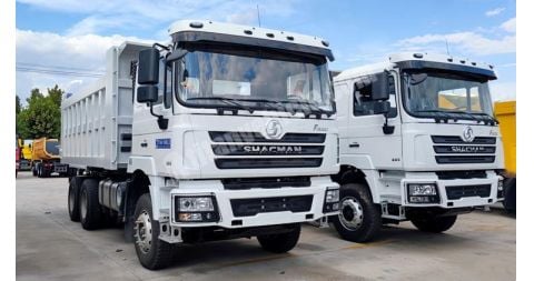 Shacman F3000 6x4 Tipper Truck Ready Ship to Guyana
