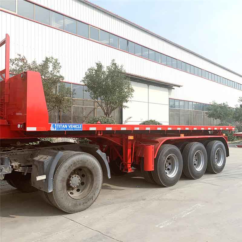 Tri Axle Container Tipper Trailer