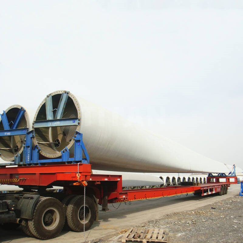 Extendable Windmill Blade Transport Trailer