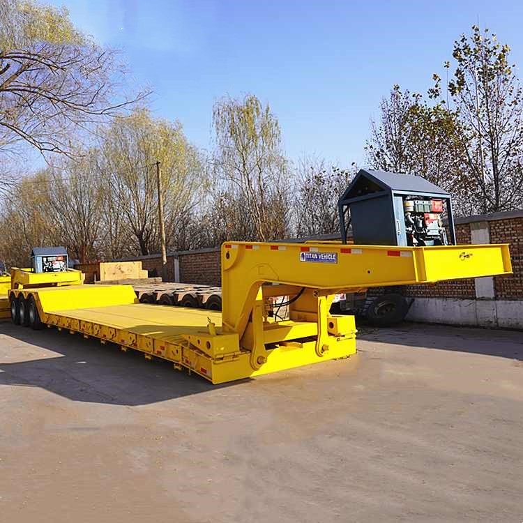 60ton Detachable Gooseneck Trailer
