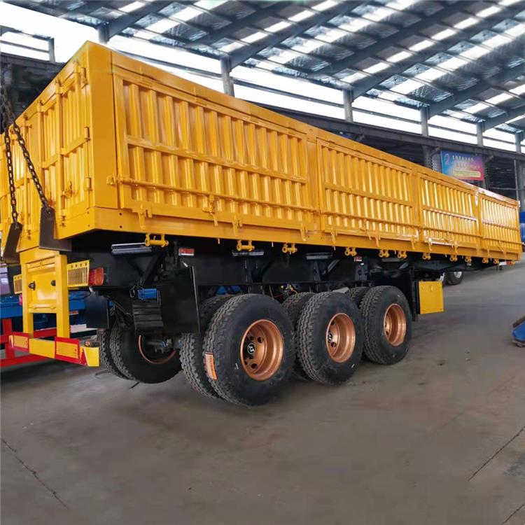 Tri Axle Side Tipper Trailer