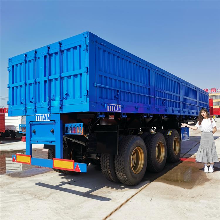 Tri Axle Side Tipper Trailer