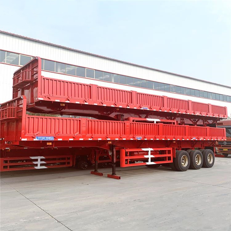 3 Axle 40T Drop Side Trailer