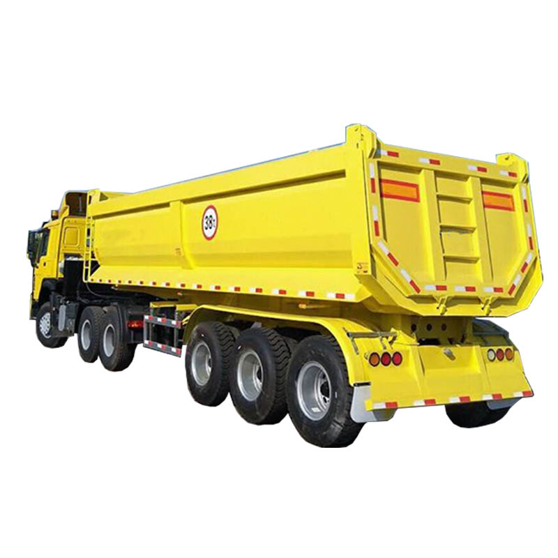 3 Axle 60 Ton End Dump Trailers