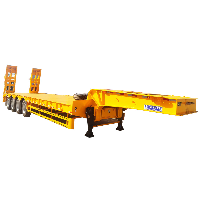 4 Axle 100T Low Loader Trailer 