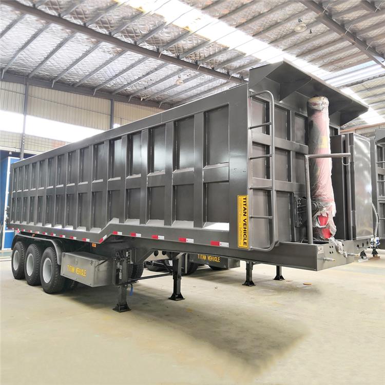 80 Ton End Dump Truck Trailer