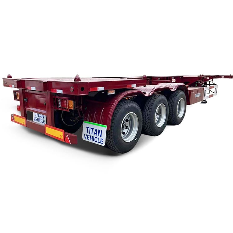 40 Foot Tri Axle Intermodal Container Chassis