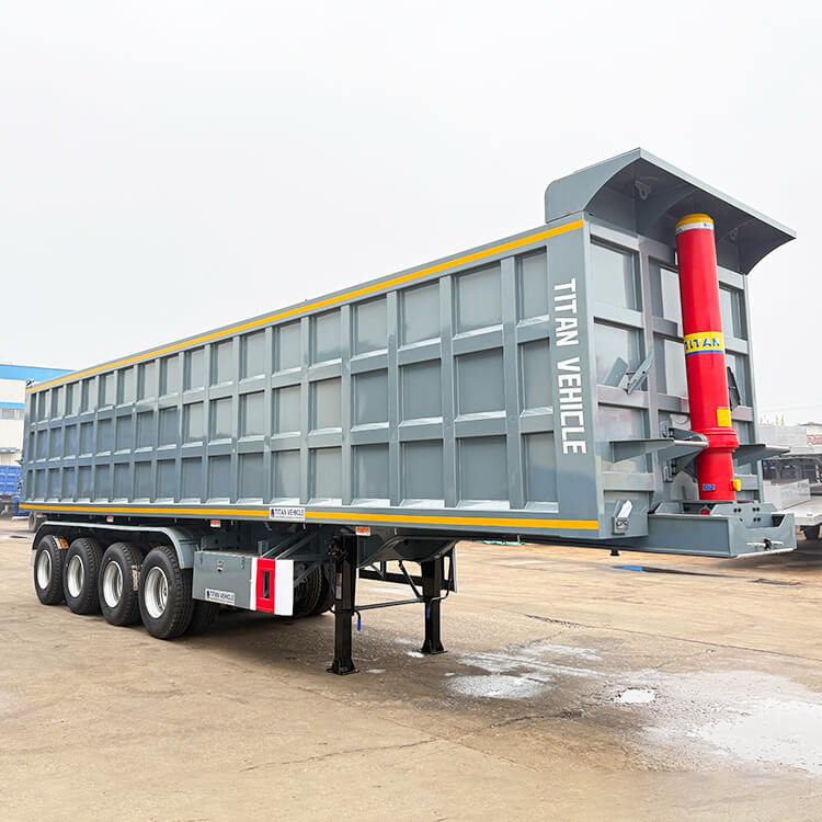 4 Axle Tongya Semi Tipper Trailer