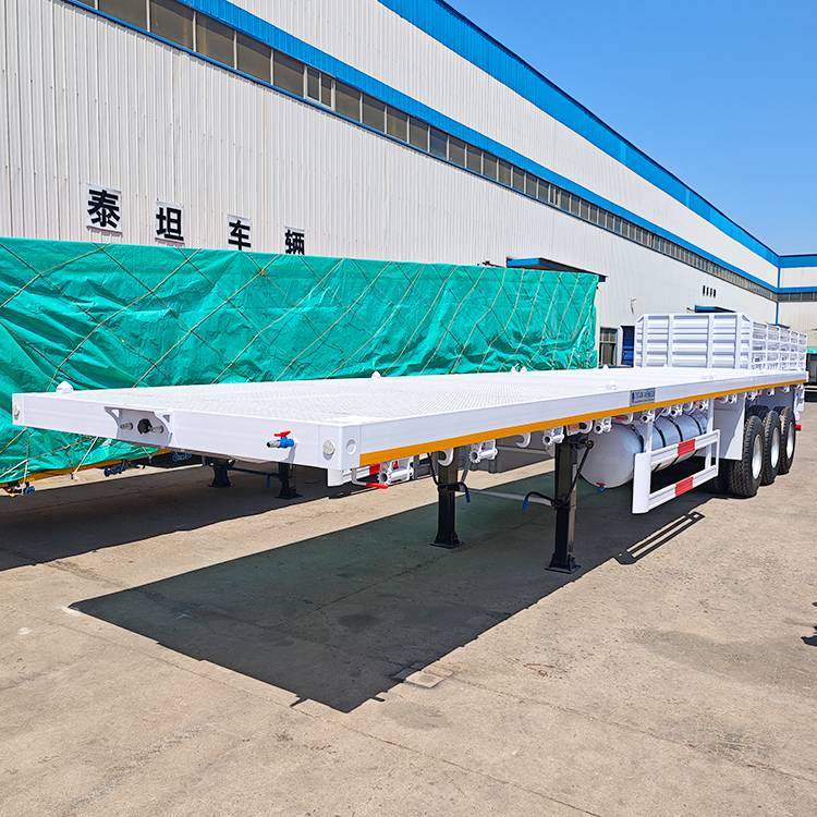 40 Ft Tri Axle New Flatbed Trailer