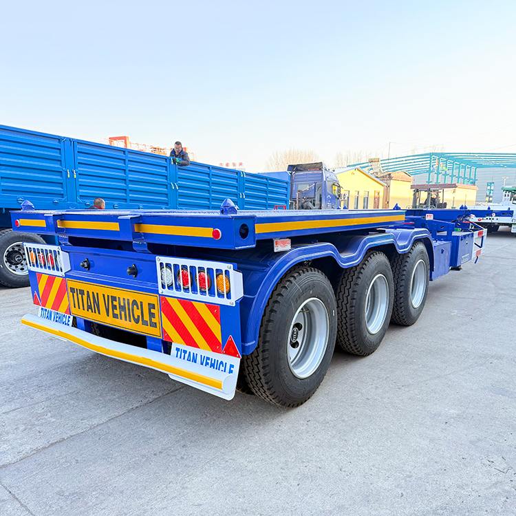 Tri Axle Container Skeletal Trailer