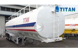3 axle oil tanker trailer