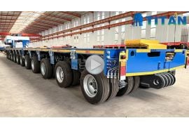12 Axle Goldhofer Modular Trailer