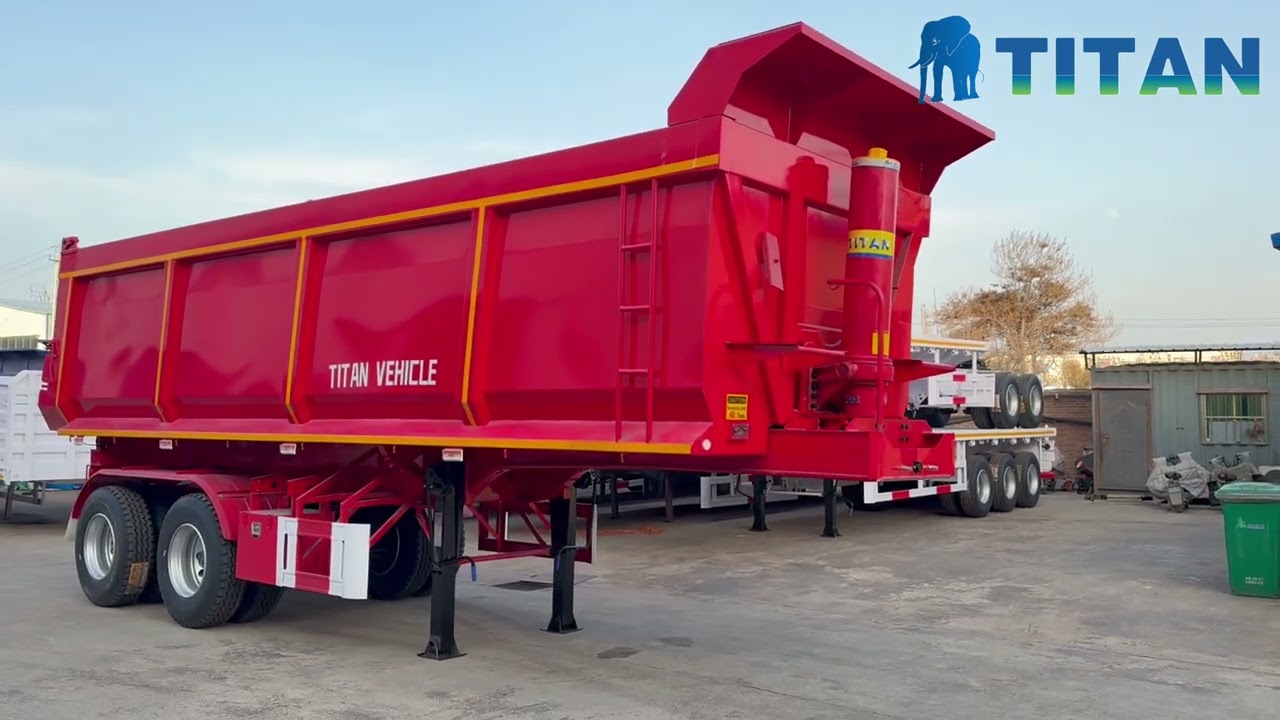 dump semi trailer