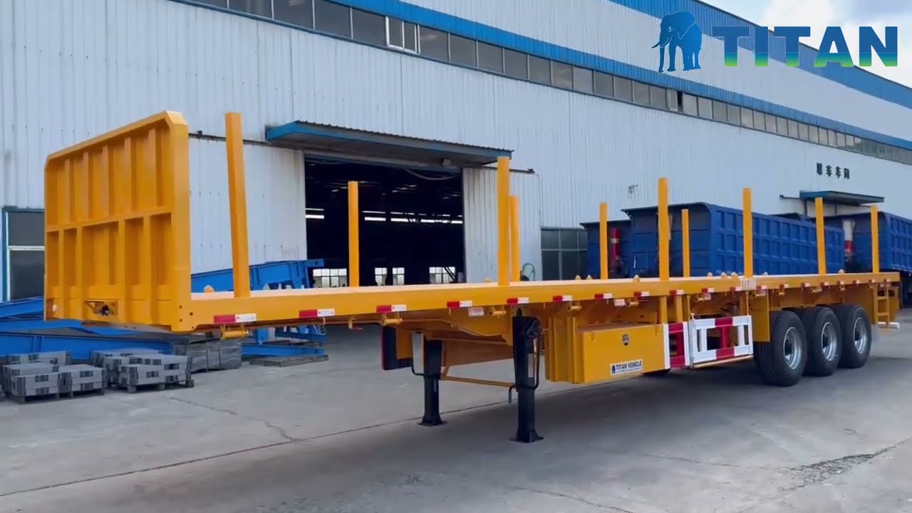 flatbed trailer